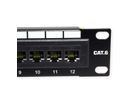 TRENDnet TC-P12C6 Patchpaneel , 12-poorts Cat. 6 niet afgeschermd