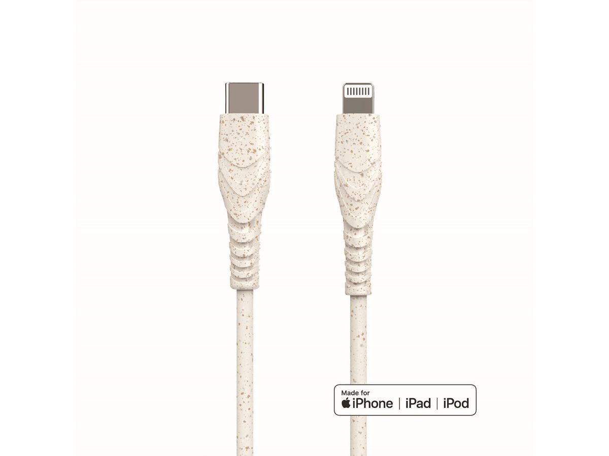 BIOnd BIO-12-TMF USB-C naar Lightning 3A kabel, 1,5 m