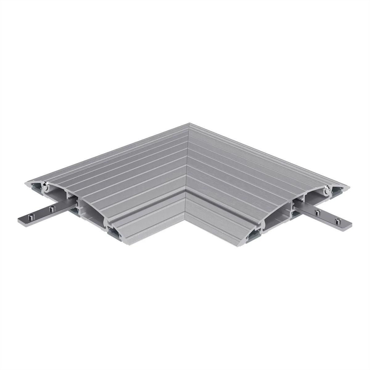 DATAFLEX Addit cable protector, corner-connection 482, silver