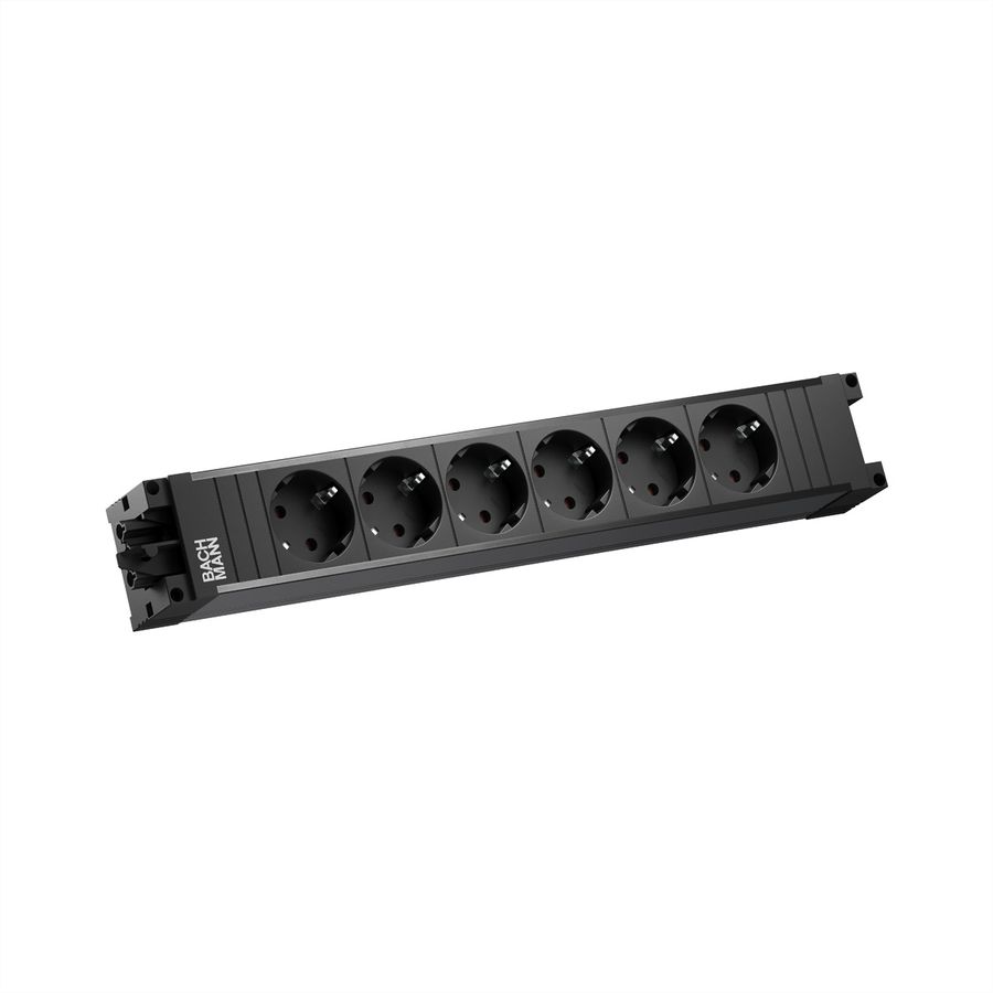 BACHMANN STEP Basis 6xCEE7/3 GST18 , zwart
