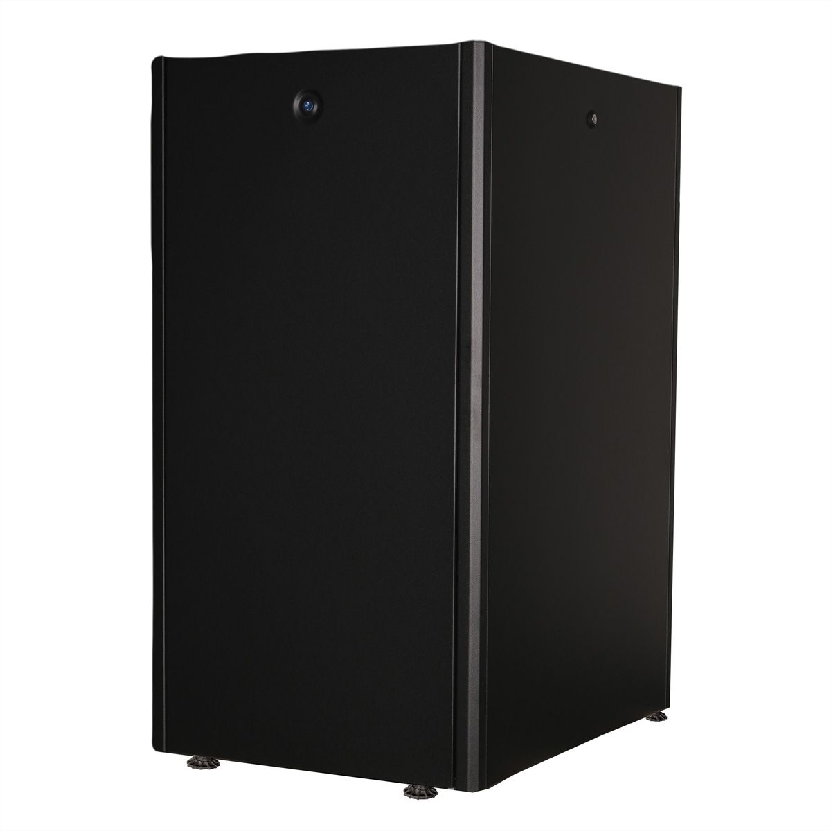 ROLINE 19-inch netwerkkast Basic 22 U, 600x800 BxD Glazen deur zwart