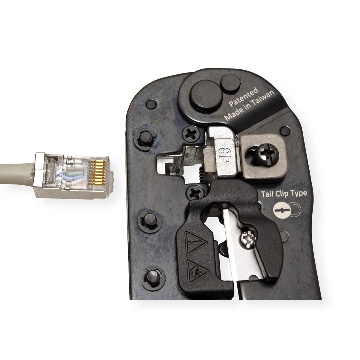 VALUE Universal Crimping Tool 8P6P, 6P4C
