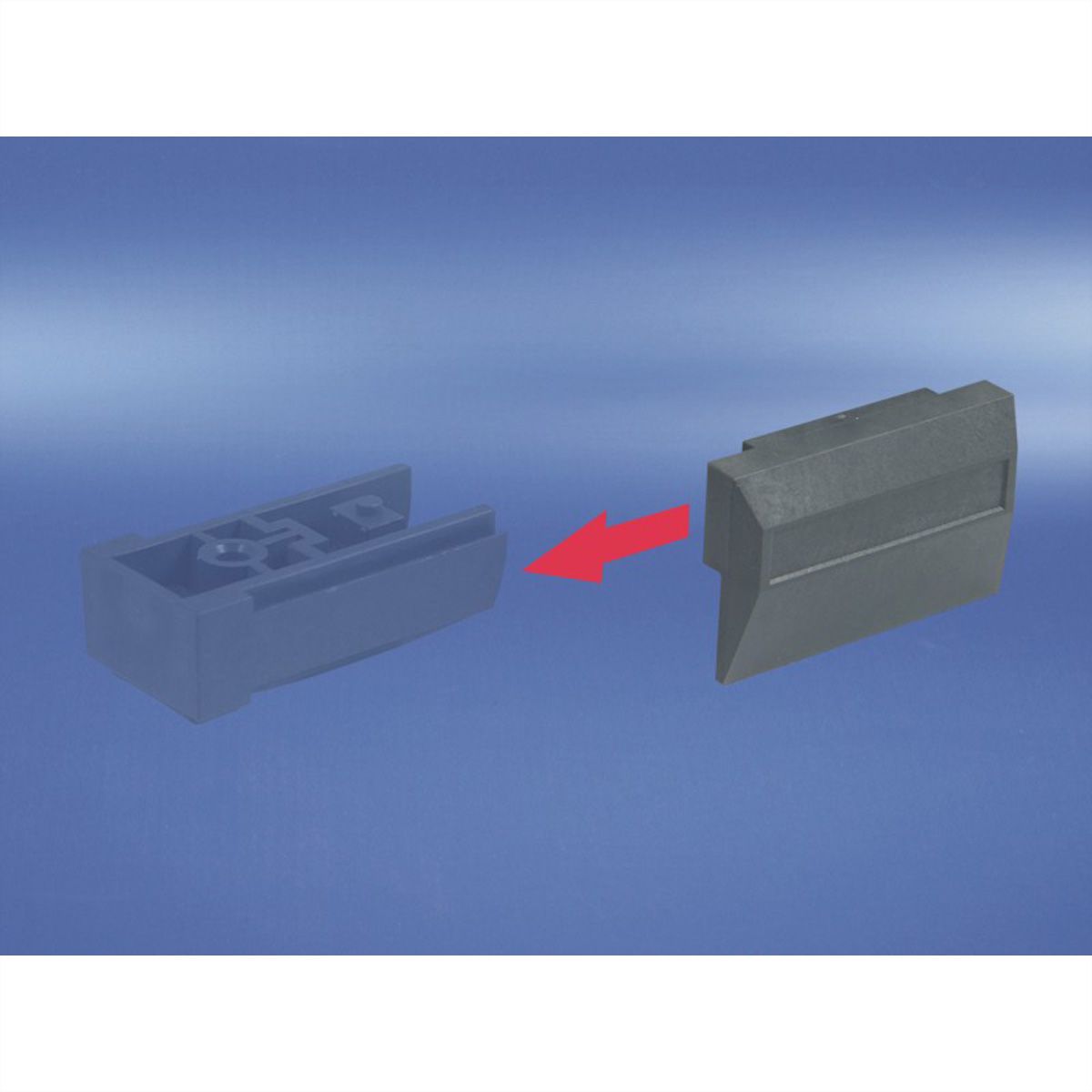 SCHROFF Stacking Aid Kit for RatiopacPRO/-Air Case or Interscale, RAL 9006