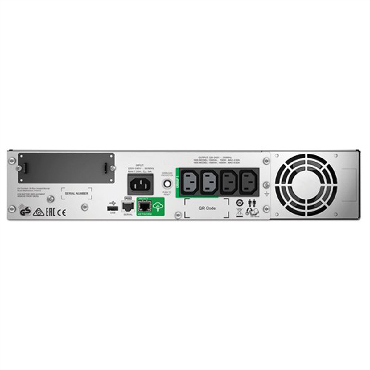 APC SMT1000RMi2UC met SmartConnect, Rackmount, 2HE