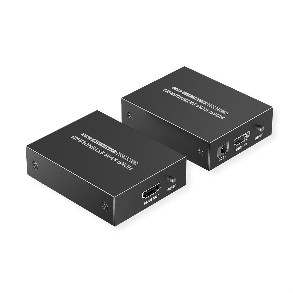 VALUE KVM-Extender via Cat.6/6A, HDMI 4K30, max. 40m
