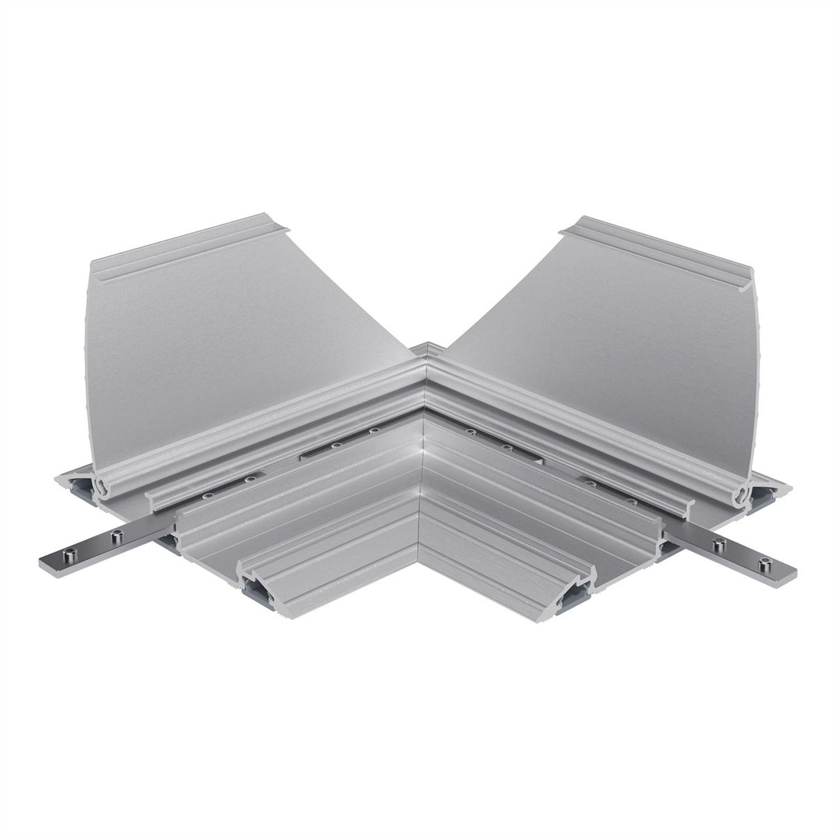 DATAFLEX Addit cable protector, corner-connection 482, silver