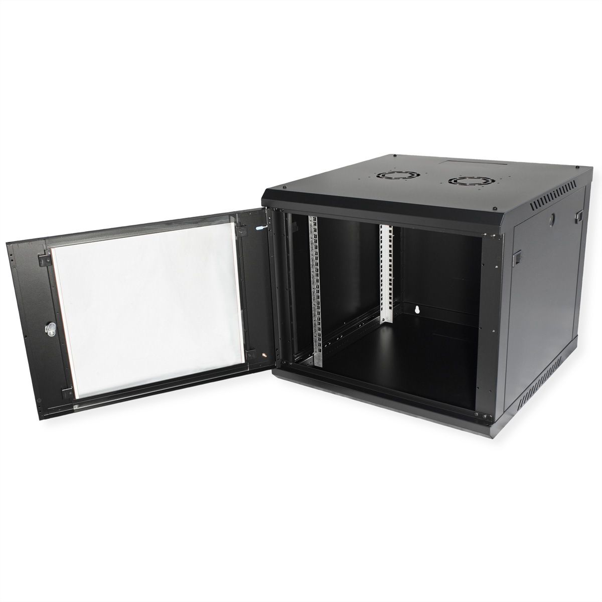 ROLINE 19" Wall Cabinet Basic Plus 9U, 600x600 BxT black