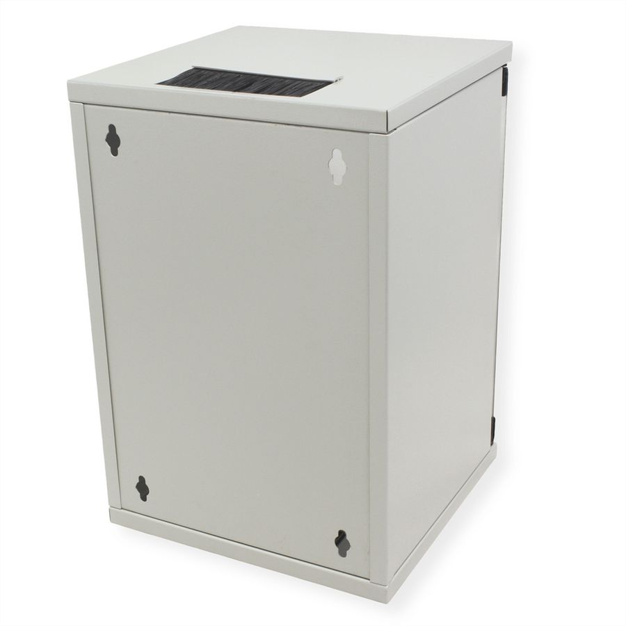 ROLINE 10-inch wandbehuizing 9 U, 312x300 BxD grijs