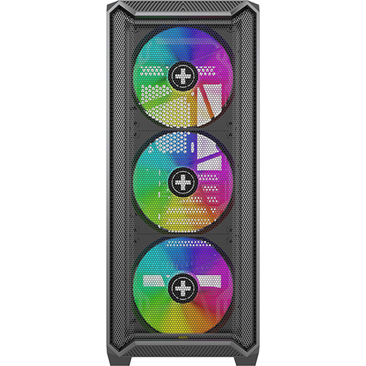 Xilence Xilent Blade II X613 RGB Gaming PC-behuizing , RGB ATX Midi Tower