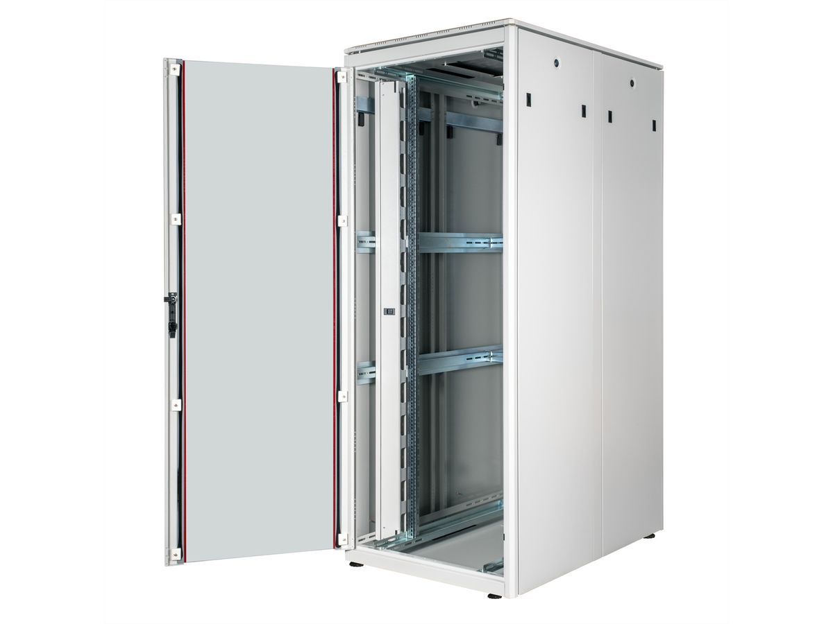ROLINE 19-inch netwerkkast Pro 42 U, 800x1200 BxD Glazen deur grijs