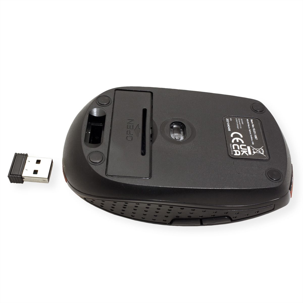 ROLINE Muis, optisch, USB, draadloos