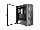 Xilence Xilent Blade II X613 RGB Gaming PC-behuizing , RGB ATX Midi Tower