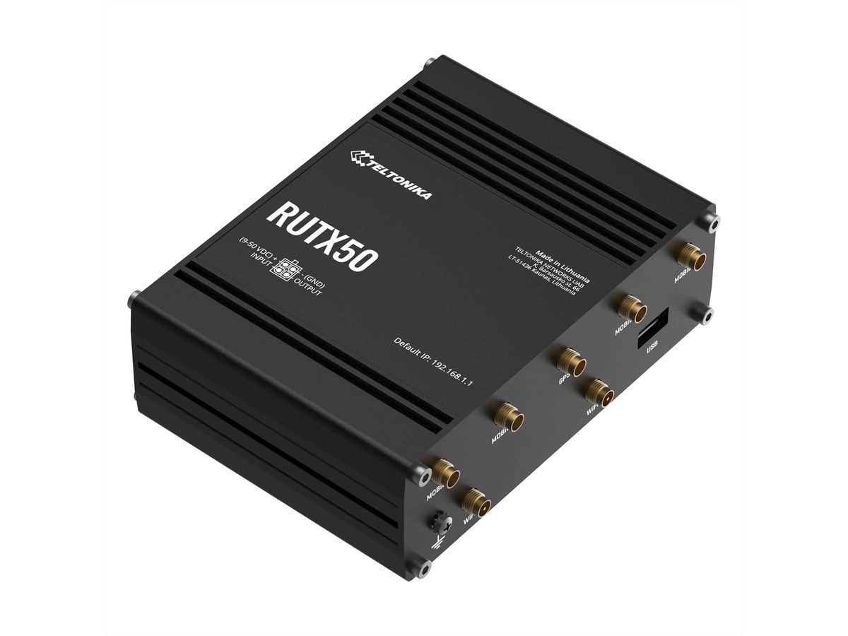 TELTONIKA RUTX50 5G/4G/LTE Industriële router