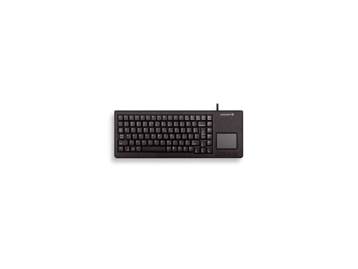 CHERRY XS Touchpad keyboard USB QWERTZ German Black