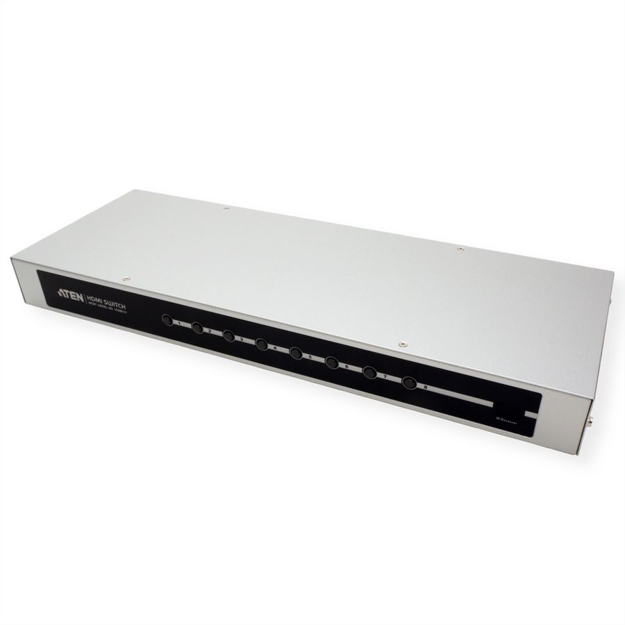 ATEN VS0801H 8-poorts HDMI A/V-switch met infrarood afstandsbediening