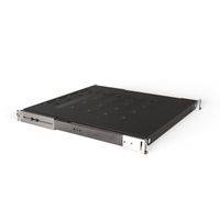 SCHROFF 19" Telescopic Shelf for Varistar, Novastar, Eurorack, 70 kg, RAL 7021, 800W 800D