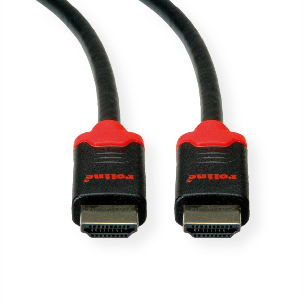 ROLINE 10K HDMI Ultra High Speed ​​Kabel, M/M, zwart, 1 m