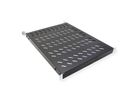 VALUE 19"-plank 1HE in diepte verstelbaar, 440 x 568 mm, 50 kg draagvermogen