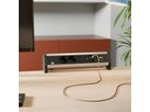 BACHMANN Keystone CAT6a STP koppeling RJ45 afgeschermd, zilver