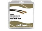 ROLINE GOLD 3,5 mm audio verlengkabel M/F, Retail Blister, 5 m