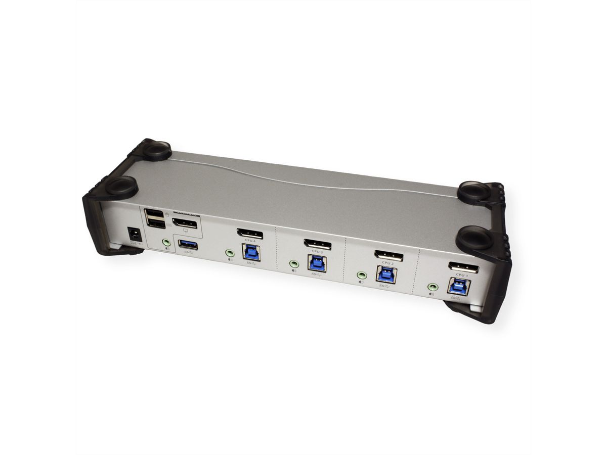 ATEN CS1914 DisplayPort KVM switch 4-poorts