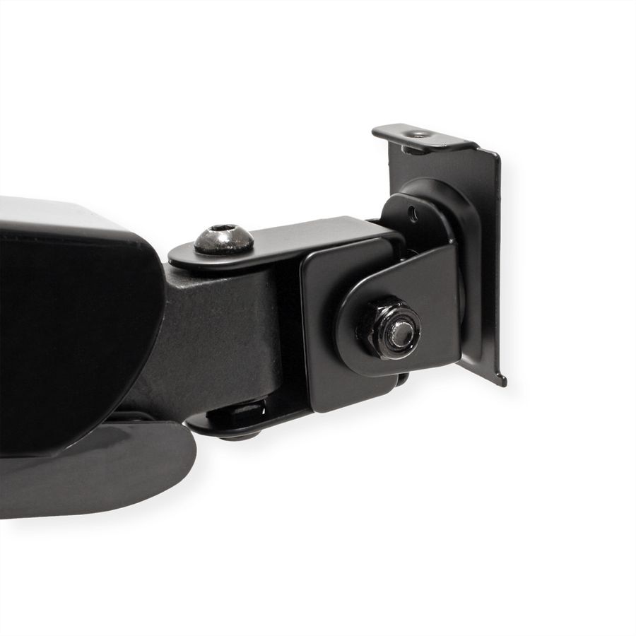 VALUE Dual Monitor Arm, Pole Mount, 4 Joints, Desk Clamp