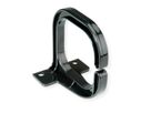 19" cable manager, 80x80mm, plastic, black