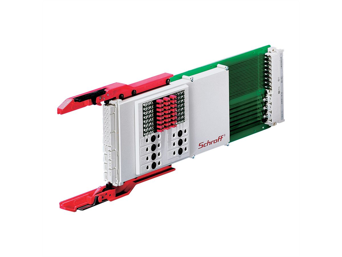 SCHROFF Test Adaptor for DIN Connector Type M, 3 U, 160 mm, U/I