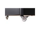 ROLINE Swivel castors for wall housing Basic Plus, 80kg
