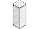 SCHROFF Eurorack Glass Door, 120° Opening Angle, 43 U 600W