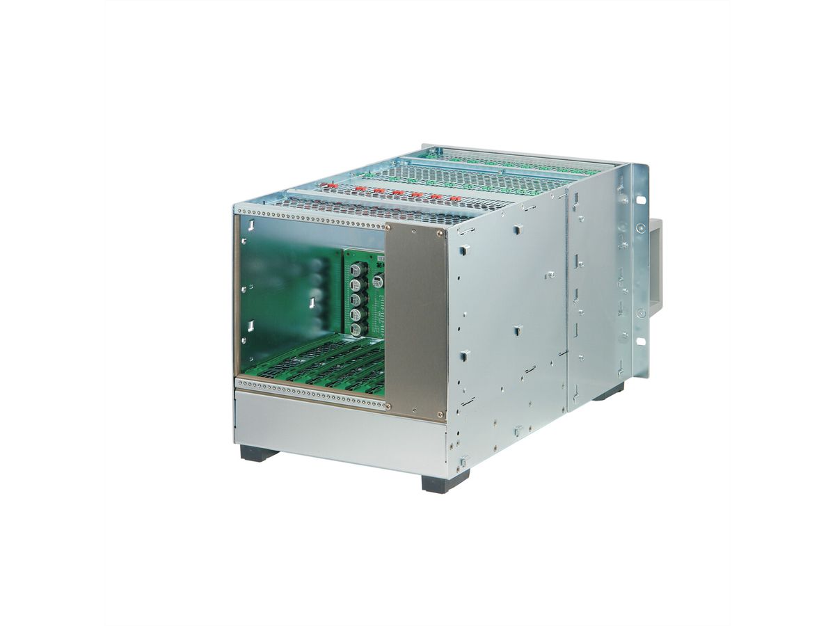 SCHROFF MTCA.4 Kubus systeem voor 7 dubbele AMC modules, 5 HE, 42 PK