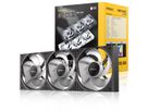 ANTEC C120 ARGB Fan Reverse PC Case Fan 120mm 3-in-1-Pack, black