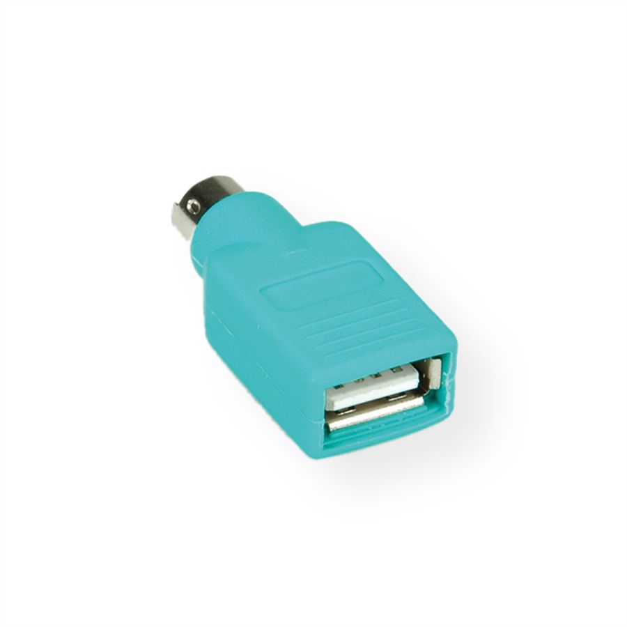 VALUE PS / 2 - USB-muisadapter, groen