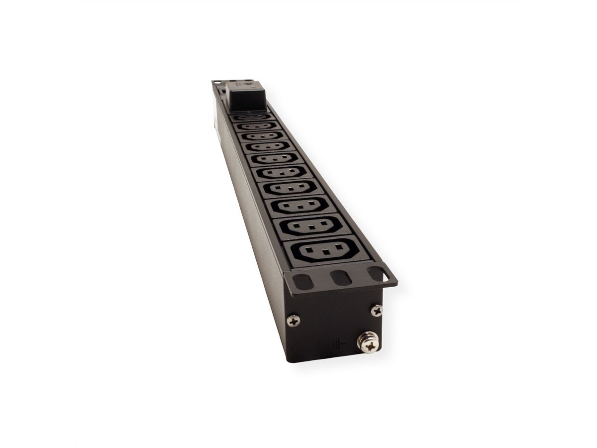 ATEN PE0210SG 1HE 16A Basic PDU 10-Poorts