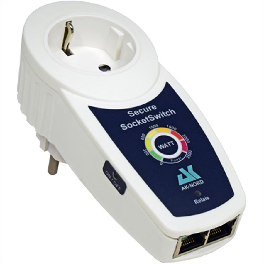 AK Secure Socket Switch Schaltbare IP Steckdose