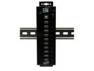 XSYS EX-1170HMVS 10-poorts USB 2.0 metalen HUB, 15KV Overspanningsbeveiliging
