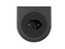 BACHMANN PIX HOLDER SINGLE, 1x CH T13, ISV, schwarz, 0,2 m
