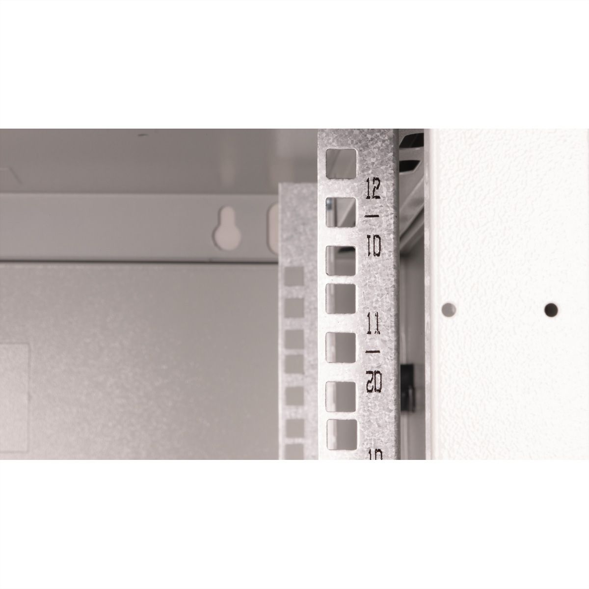 ROLINE 19" Wall Cabinet Basic Plus 12U, 600x600 BxT grey