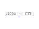 BACHMANN CONFERENCEF XL 3xCH 0°, 1xUSB C/C 100W 2xCM