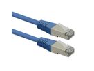ROLINE Patchkabel Cat.6 (Class E), PoE, S/FTP (PiMF), blau, 5 m