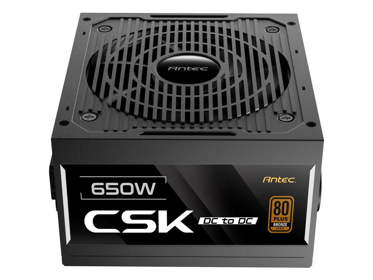 ANTEC CSK650DC PC Netzteil 650W ATX 2.52-kompatibel, schwarz