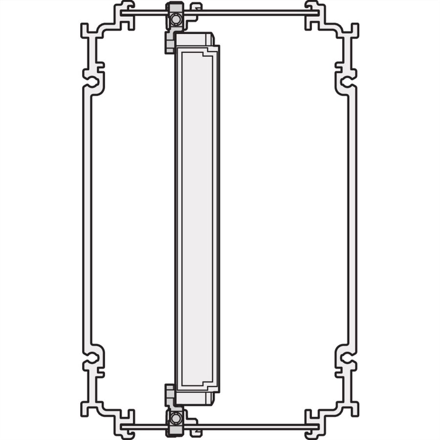 SCHROFF Frame Type Plug-In Unit PCB Mounting Support from Slot 2 on, 50 Pairs