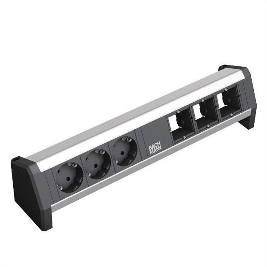 BACHMANN DESK 3x earthing contact 3x ABD