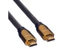 ROLINE PREMIUM HDMI Ultra HD Kabel met Ethernet, M/M, zwart, 1 m