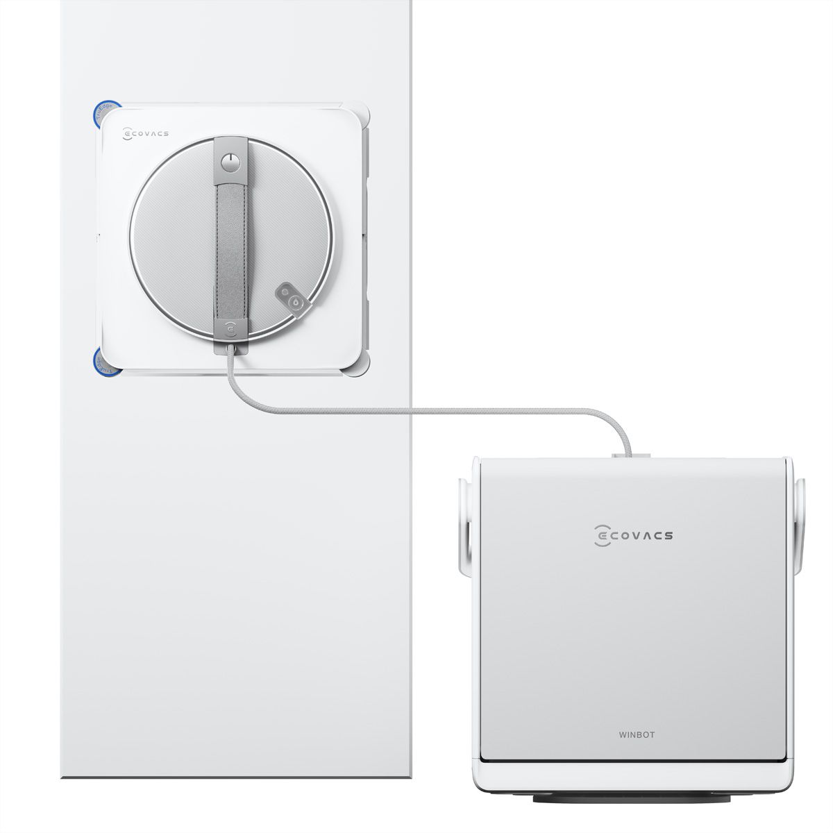 Ecovacs-raamreiniger WINBOT W2S OMNI, wit