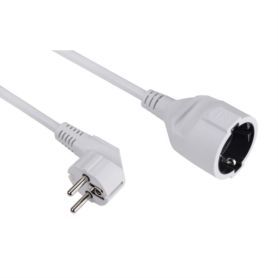 BACHMANN Extension cable, Earthing contact 230V 10m white