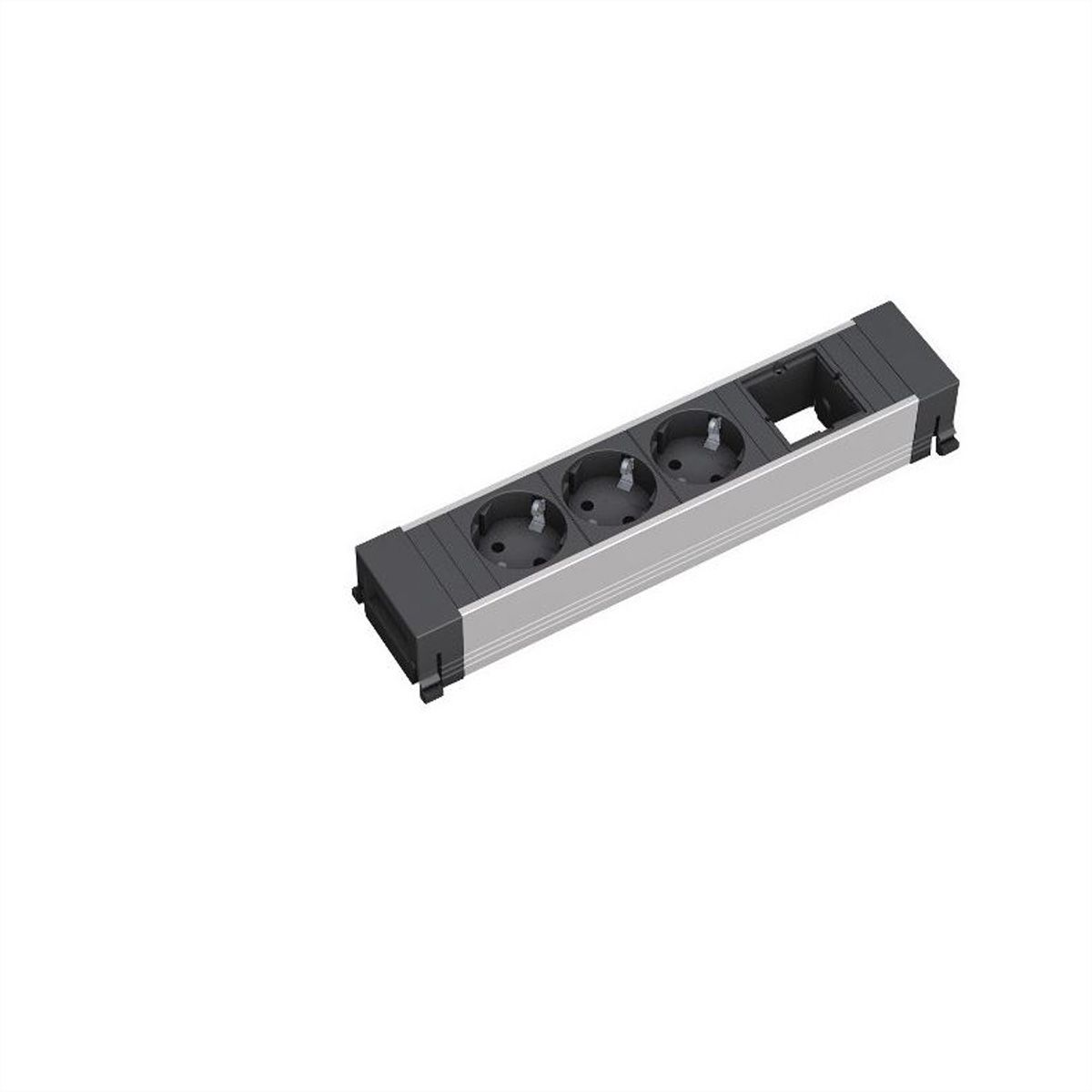 BACHMANN CONFERENCE TOP FRAME Medium inzetstuk 3x geaard contact 1x ABD
