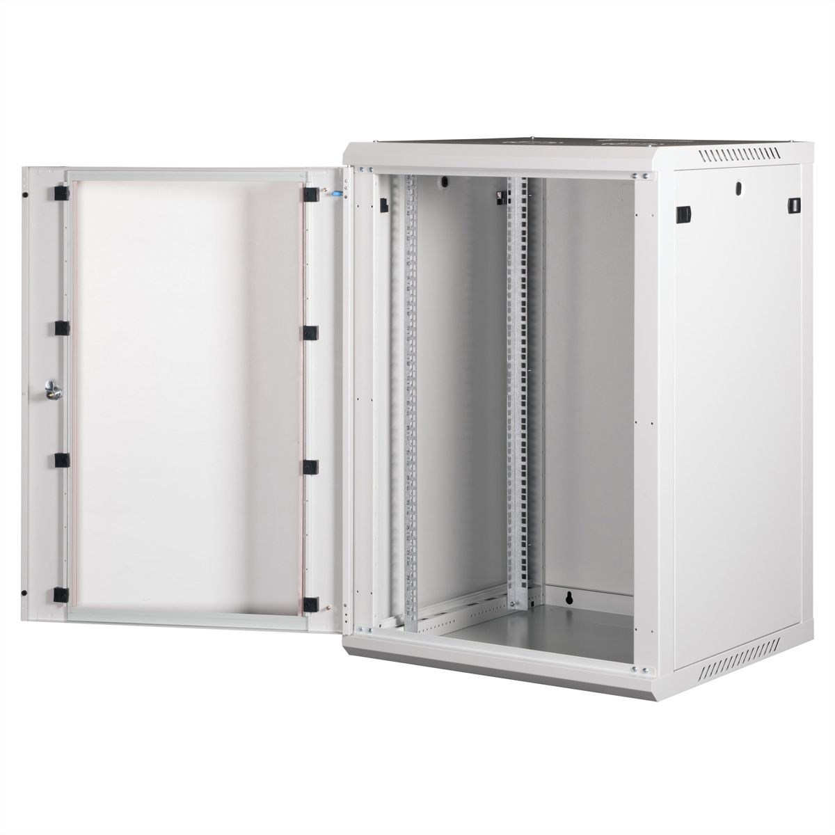 ROLINE 19-inch wandbehuizing Basic Plus 18U, 600x600 BxT grijs