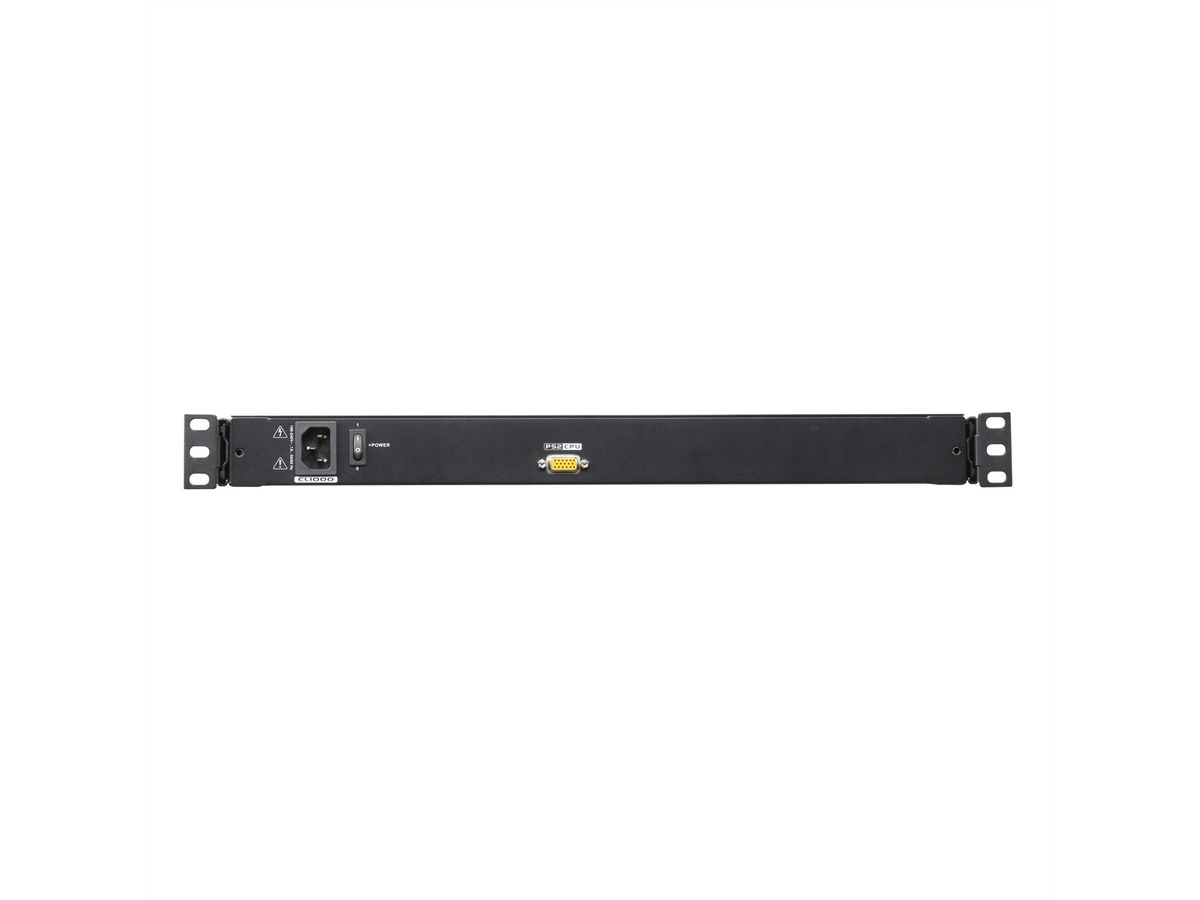 ATEN CL1000M KVM-Konsole, 43cm LCD, VGA, PS/2-USB, DE-Layout