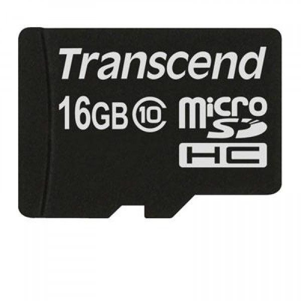 Transcend Micro SDHC 16GB 16GB MicroSDHC MLC Class 10 memory card